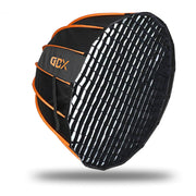 GDX One Tick 120cm Parabolik Softbox Hızlı Kurulum Bowens Mount Flaş ve COB LED Işık Uyumlu