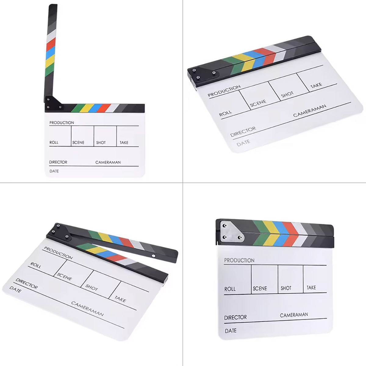 GDX CLP-01 Klaket - Clapperboard Clapboard (Kalem ve Silgi Hediyeli)