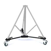 GDX ER-804 Evrensel Tripod Dolly Tekerlekli Ayak Kilitlenebilir Sessiz Kauçuk Teker