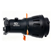 GDX GB-02 Bowens Mount Optik Projeksiyon Snoot ve Gobo Projektör Başlığı