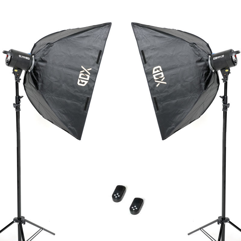 Gdx HD-LED 200W 2'li Sürekli Led Işık Seti