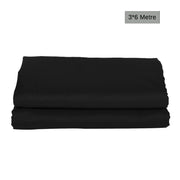 GDX Kumaş Fon Siyah (3x6 Metre) Katlanabilir / Yıkanabilir