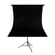 GDX Kumaş - Seyyar Vesikalık Siyah Renk Fon Perde 135x200 cm