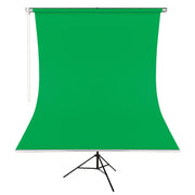 GDX Kumaş - Seyyar Vesikalık Yeşil Renk Fon Perde 190x400 cm