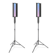 Gdx LP550 RGB Fotoğrafçılık ve Video için Renkli Işık Çubuğu İkili Set