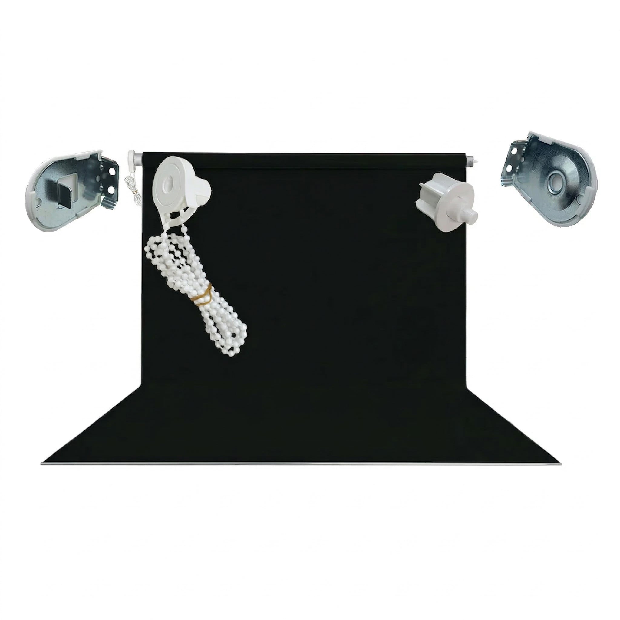 GDX Stoffvorhang mit schwarzem Hintergrund, 2,70 x 5,80 Meter – für Decke und Wand