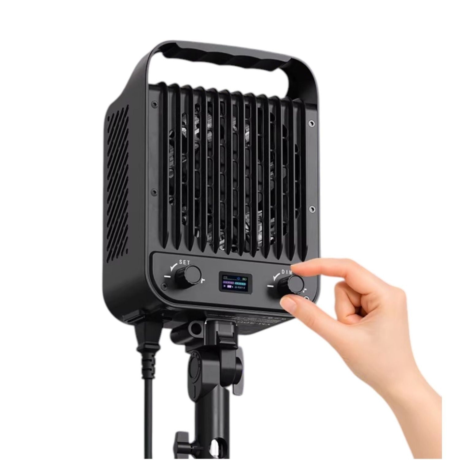 GDX ML-200R II 200W RGBWY Video ve Fotoğraf Işık Seti 2700K-8500K One Tick Softbox 260cm Ayaklı Profesyonel Kit