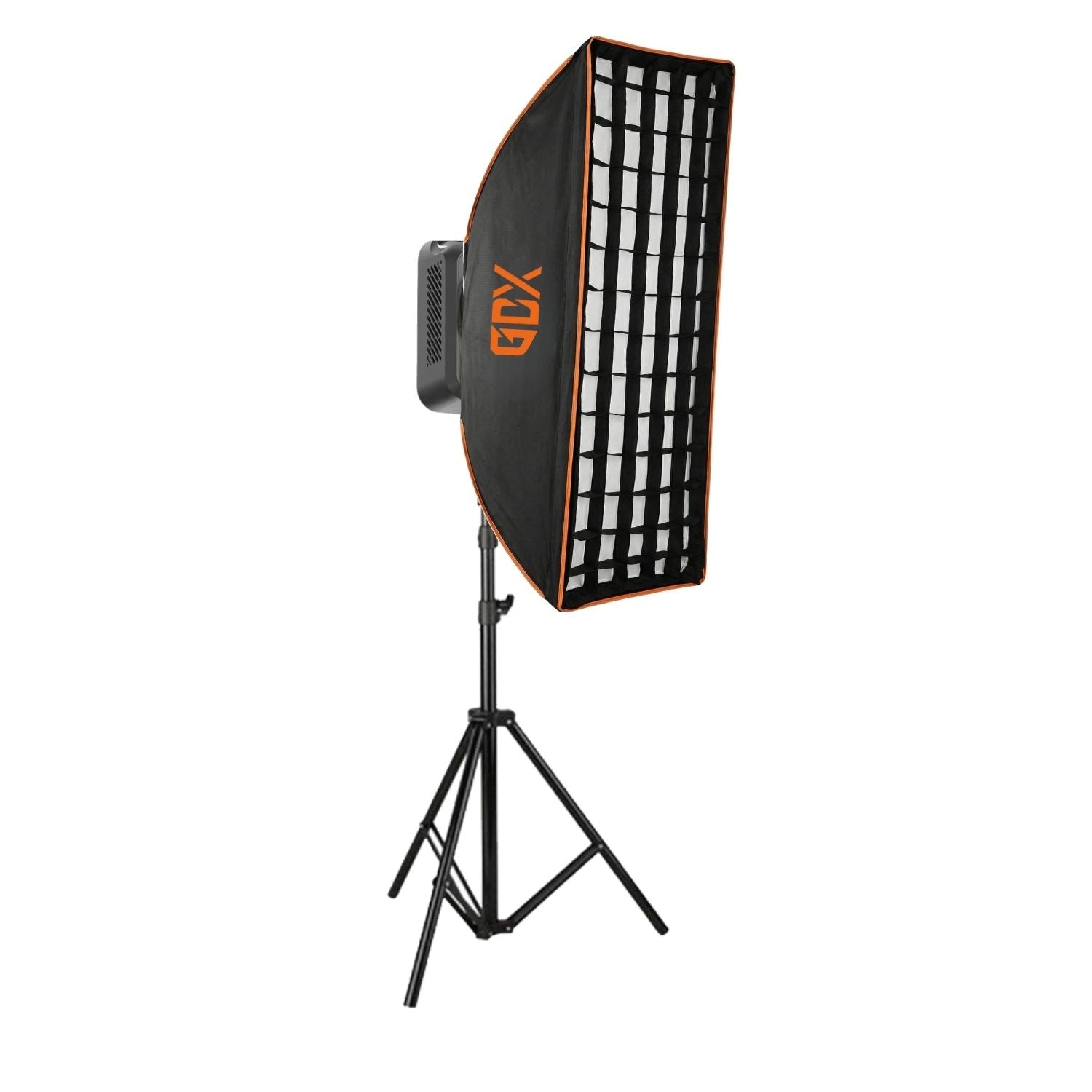 GDX ML-300C II 300W Bi-Color COB LED Video ve Fotoğraf Işık Seti 2700K-6500K One-Tick Softbox 260cm Ayaklı Tekli Kit