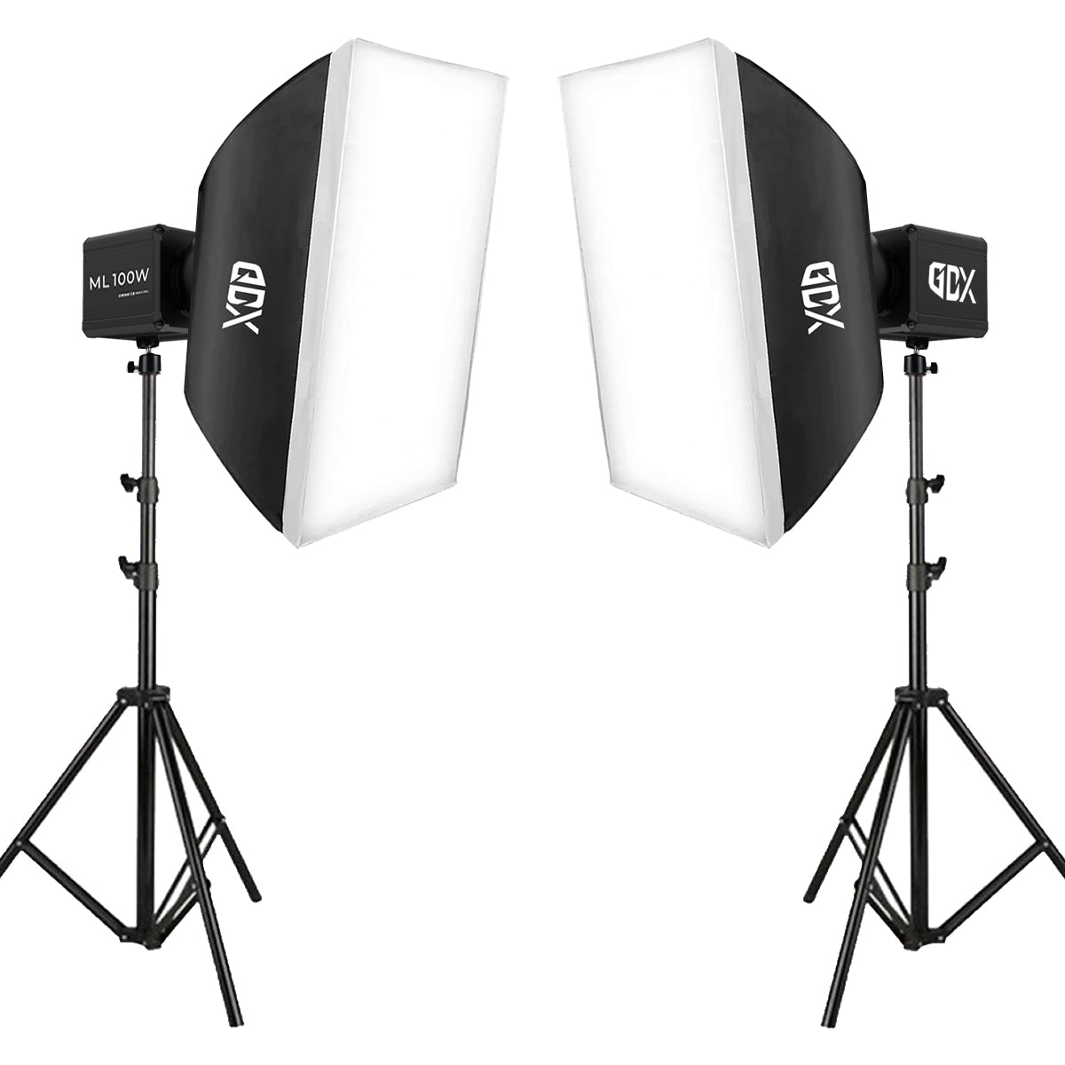 Gdx ML100 Bicolor 60x90 SoftBox Video ve Ürün Çekim İkili Işık Seti