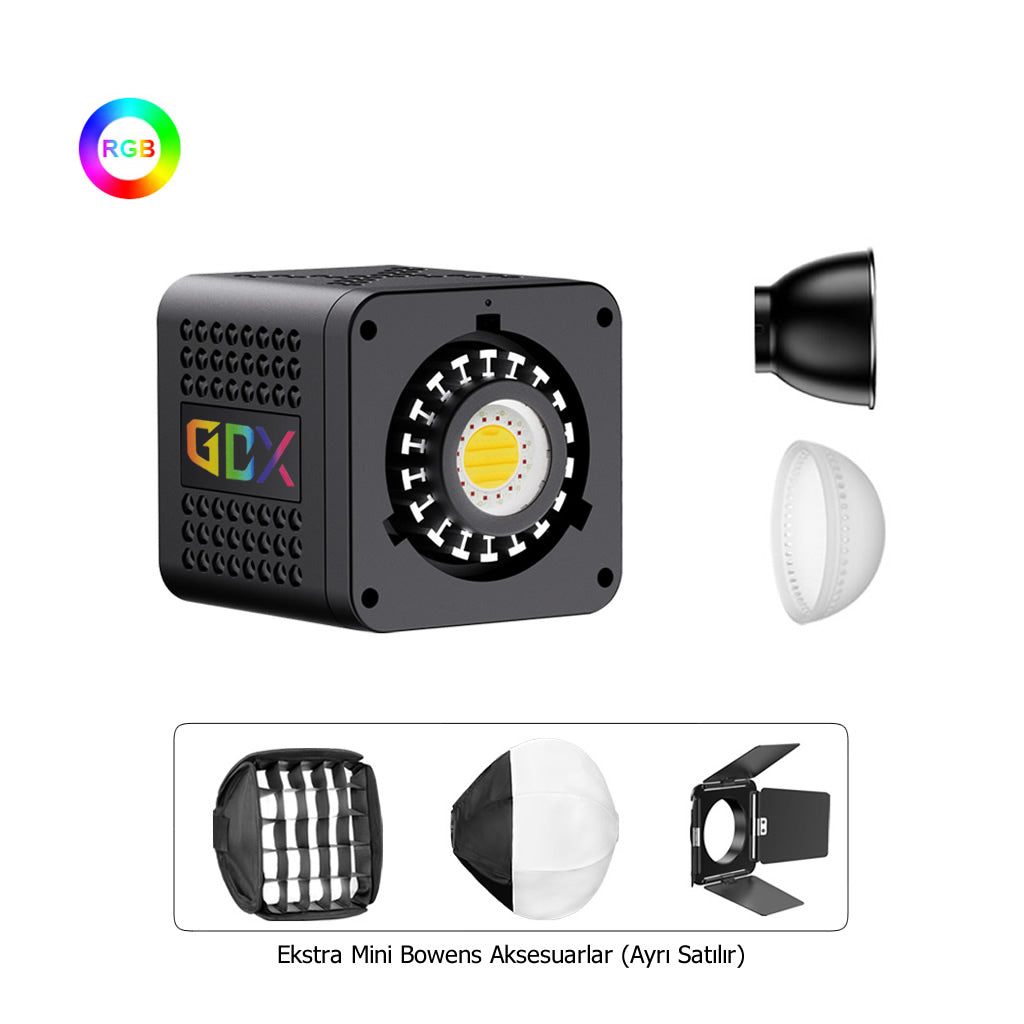 Gdx ML40RGB Taşınabilir Video RGB Led Işık