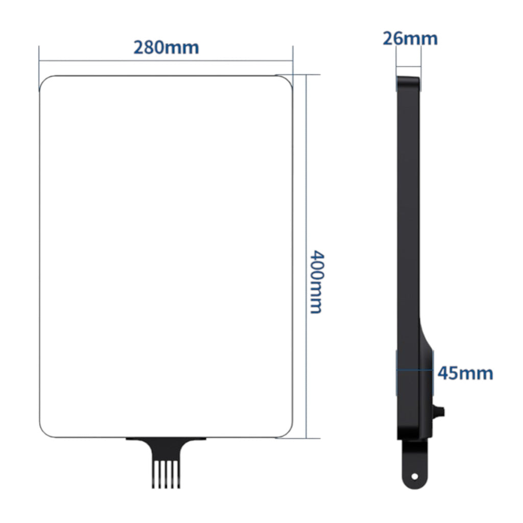 Gdx P300TS BiColor Fotoğrafçılık ve Stüdyo Aydınlatması 80 Watt LED Video Panel Sürekli Işık