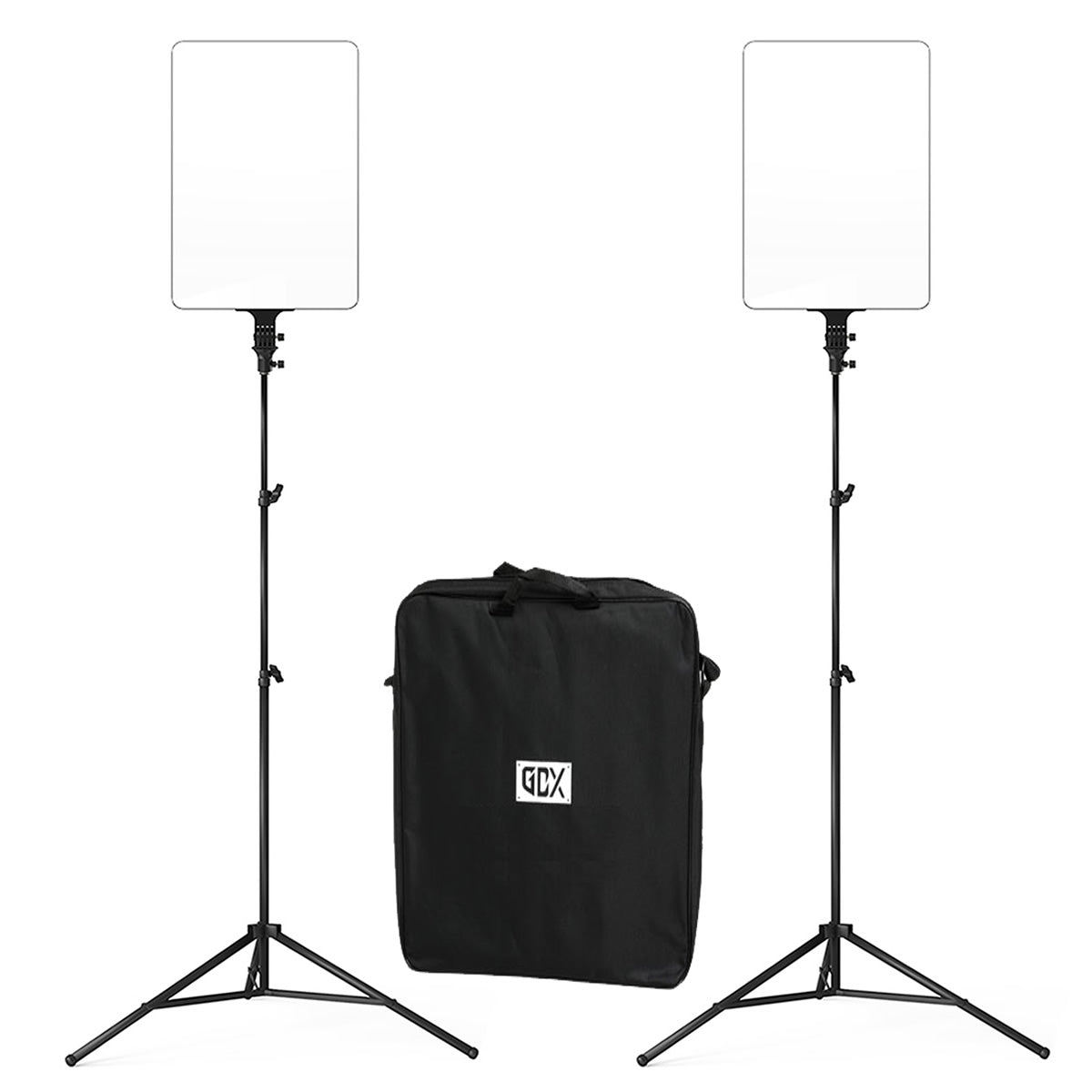 Gdx P300TS BiColor Fotoğrafçılık ve Stüdyo Aydınlatması 80 Watt LED Video Panel Sürekli Işık İkili Set