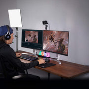 Gdx P300TS BiColor Profesyonel Youtuber 80W Tekli Masaüstü Yayıncı Işık Seti