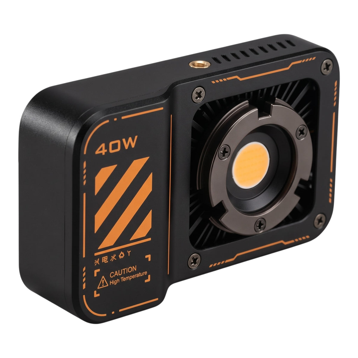 GDX P40 C II 40W Taşınabilir Bi-Color COB LED Video Işığı (2700K-6500K, Dahili Bataryalı, Mini Mount, Type-C Hızlı Şarj)