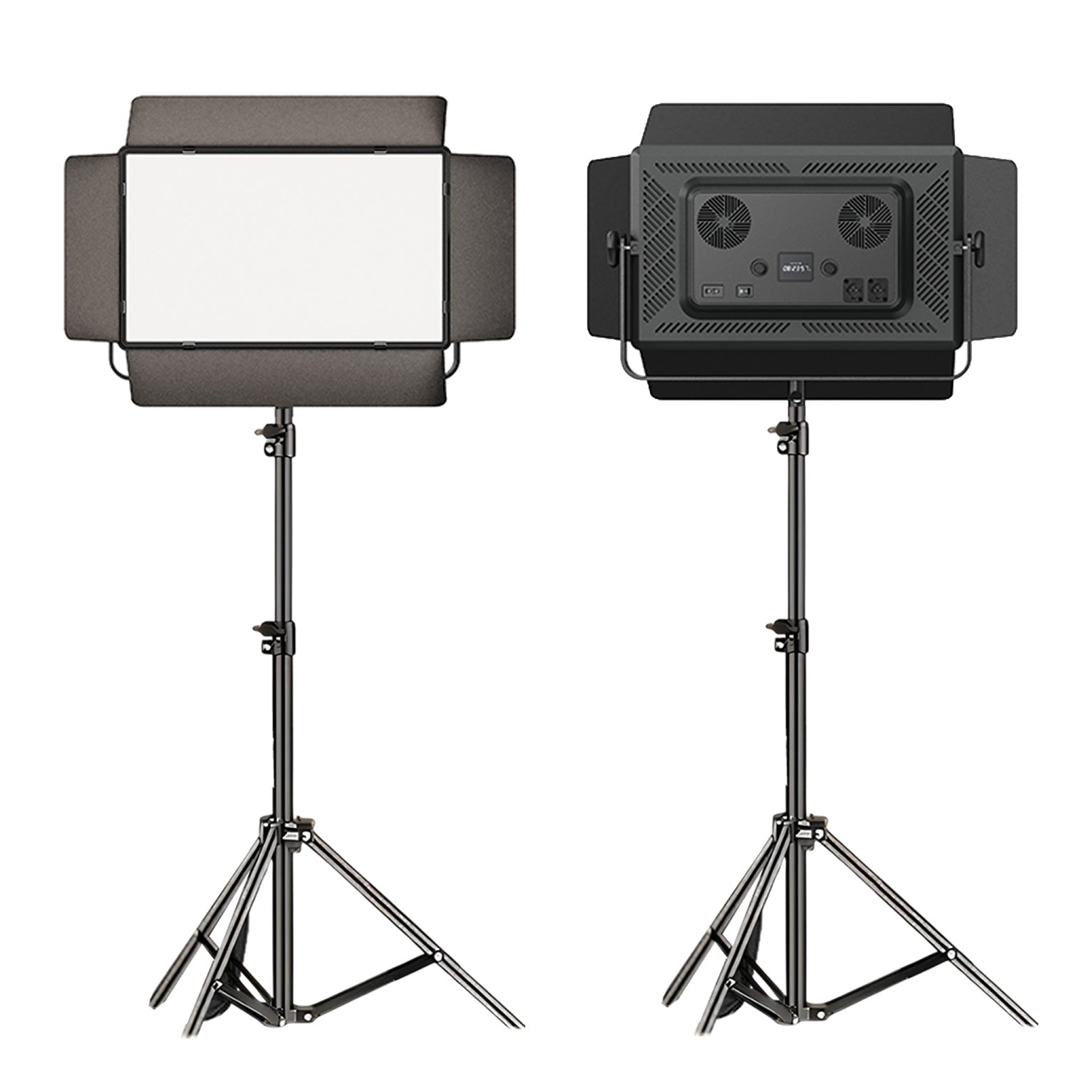 GDX P-750C II 500W Bicolor İkili LED Panel Işık Seti 2700K-6500K DMX51