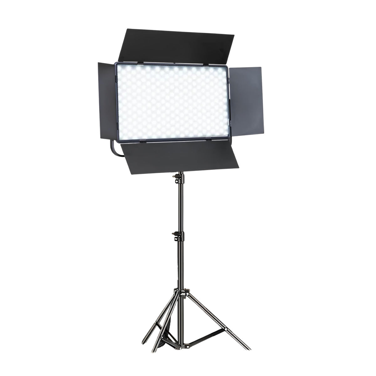GDX P-750C II 250W Bicolor LED Panel Işık Seti 2700K-6500K DMX512 ve 260cm Kalın Ayaklı Full Kit
