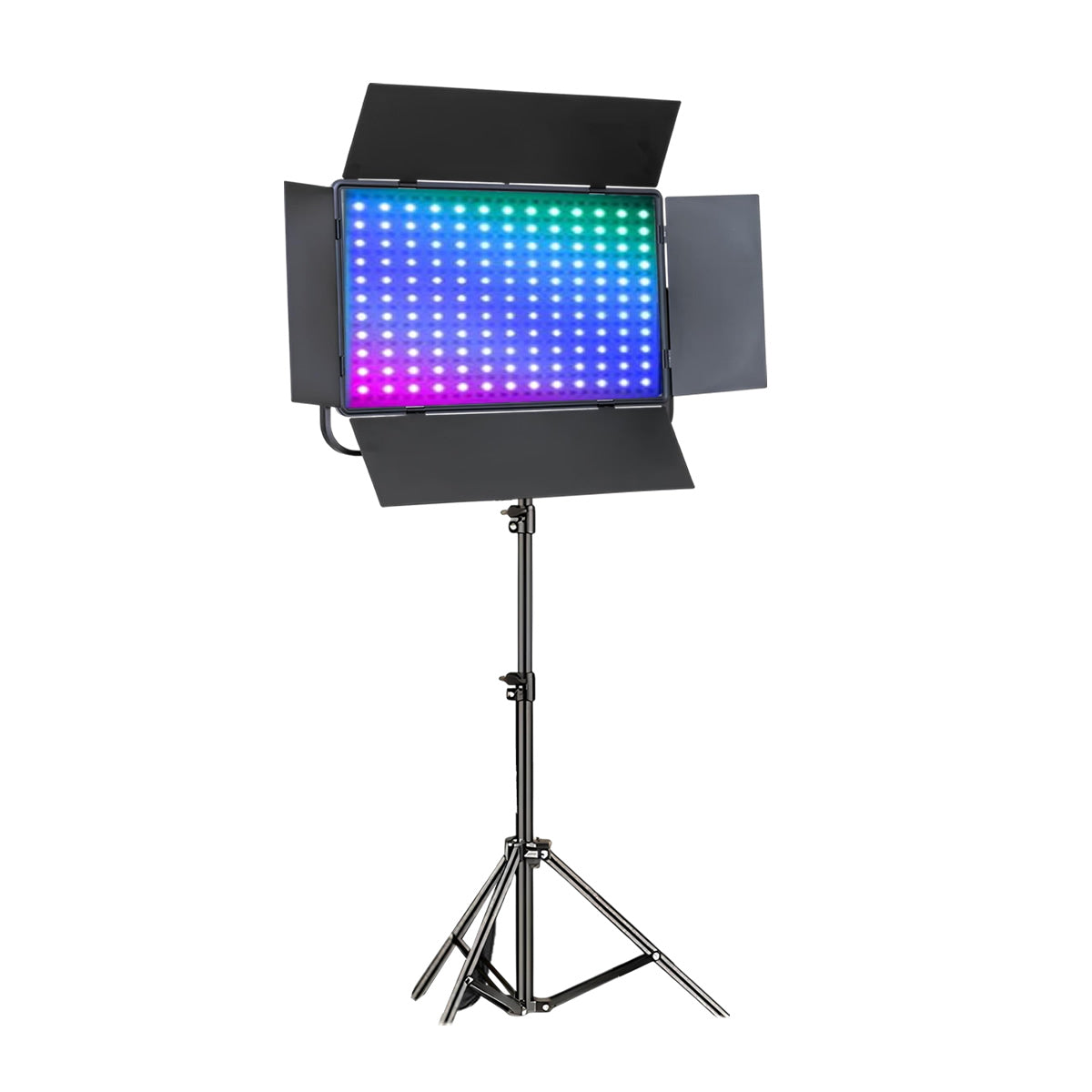 GDX P-750R II 150W RGBWY LED Panel Video ve Fotoğraf Işık Seti 260cm Ayaklı Profesyonel Kit