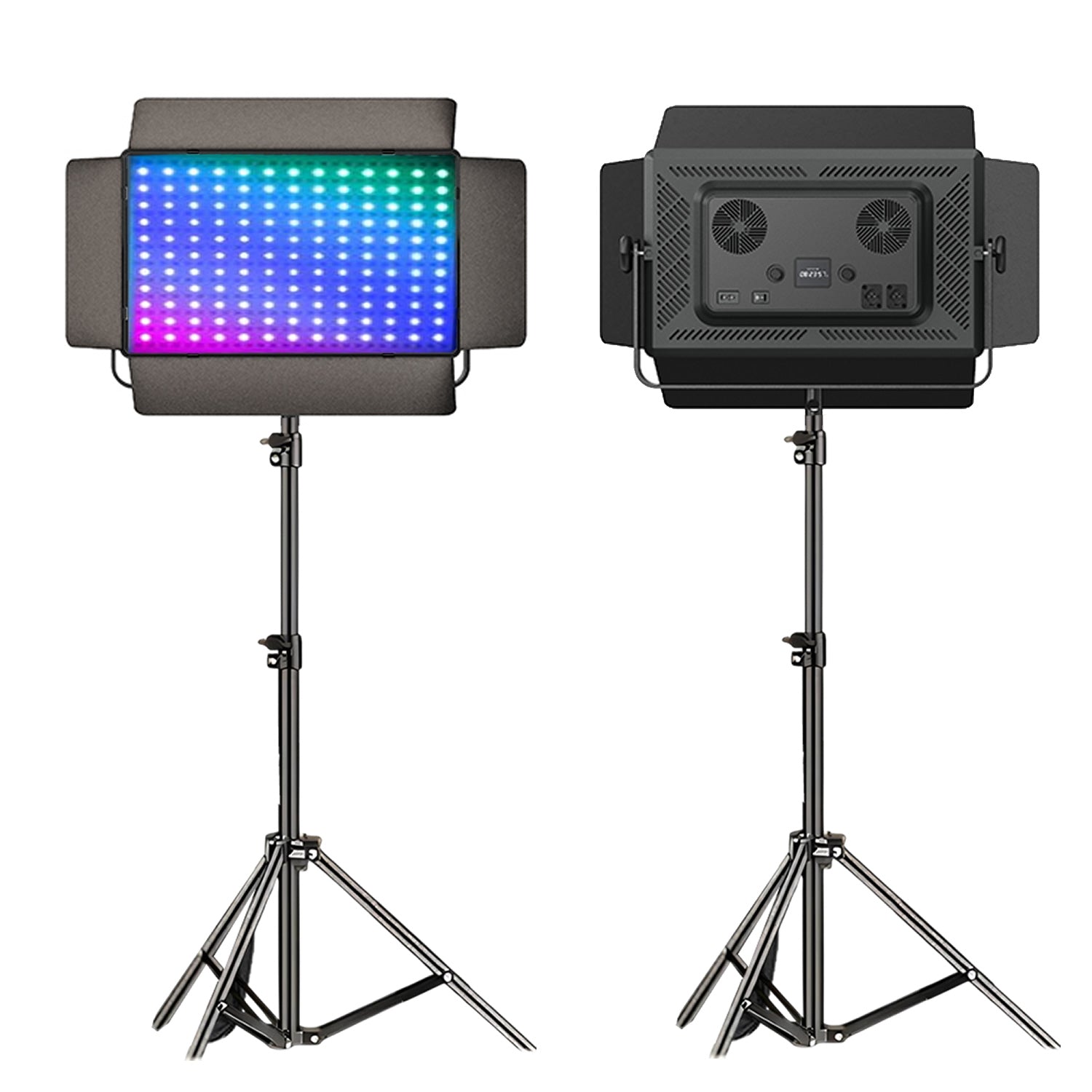 GDX P-750R II 150W RGBWY LED Panel Video ve Fotoğraf Işık Seti 260cm Ayaklı Profesyonel Kit