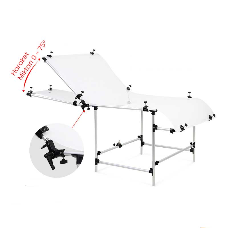 Gdx PHT-100200 Ürün Çekim Masası (100x200 cm)