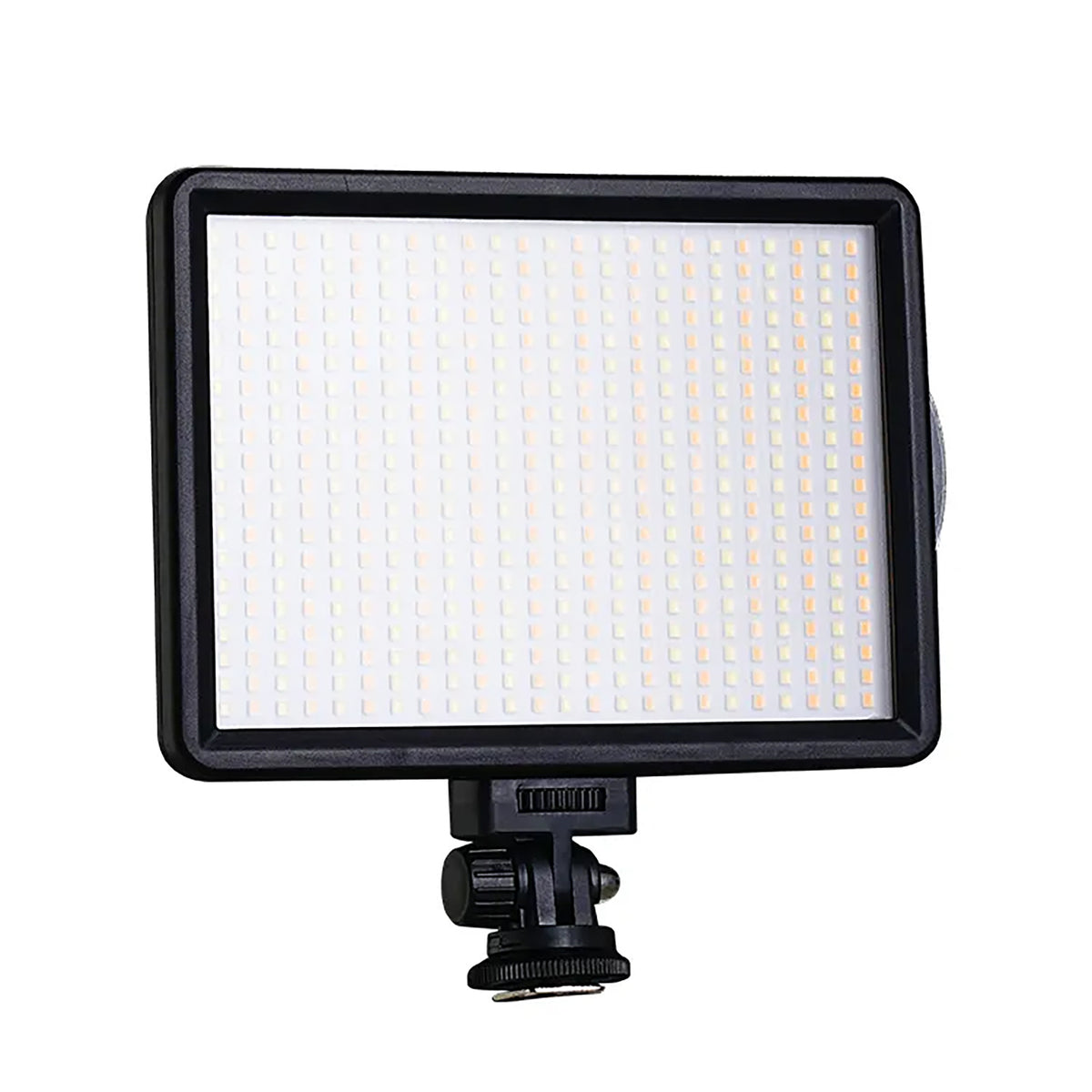 GDX.PL500C.II 20W Bi-Color Tasinabilir LED Video Panel Isigi (2700K-6500K, 500 LED, 8 FX Sahne Efekti, DC ve Batarya Destekli)
