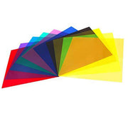 GDX Renkli Jelatin Profesyonel Filtre Seti 70x100 cm 5 Renk Fotoğraf Video Stüdyo Işık Filtresi