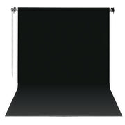 GDX Sabit Kumaş Siyah Fon Perde 2.70x5.80 Metre - Tavan ve Duvar İçin