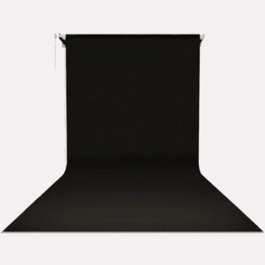 Gdx Sabit (Tavan & Duvar) Kağıt Sonsuz Stüdyo Fon Perde (Black/Siyah) 2.70x11 Metre