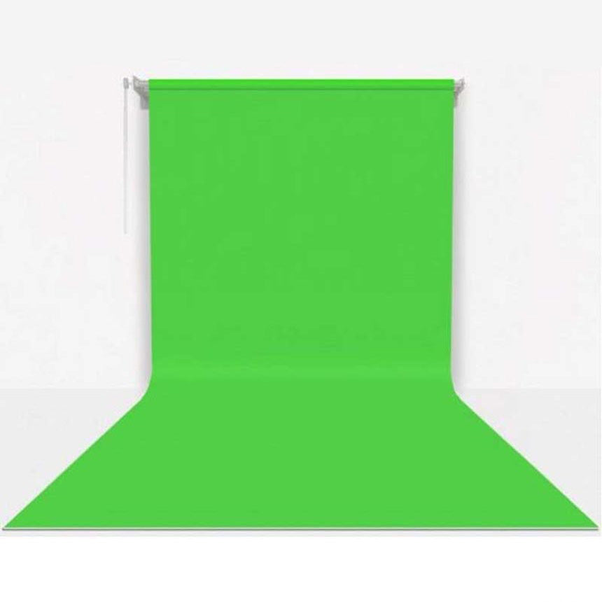 Gdx Sabit (Tavan & Duvar) Kağıt Sonsuz Stüdyo Fon Perde (Green/Yeşil) 2.70x11 Metre