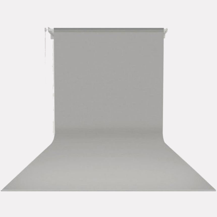 Gdx Sabit (Tavan & Duvar) Kağıt Sonsuz Stüdyo Fon Perde (Grey/Gri) 2.70x11 Metre