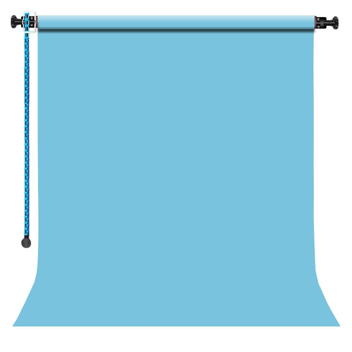 Fixed Backdrop GDX Fixed (Ceiling & Wall) Paper Infinite Studio Backdrop Curtain (Tru