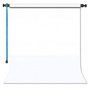 Gdx Sabit (Tavan & Duvar) Kağıt Sonsuz Stüdyo Fon Perde (White/Beyaz) 2.70x11 Metre