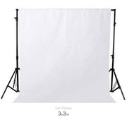 Gdx Seyyar Beyaz Fon Perde (Katlanabilir Kumaş) 3x3 Metre