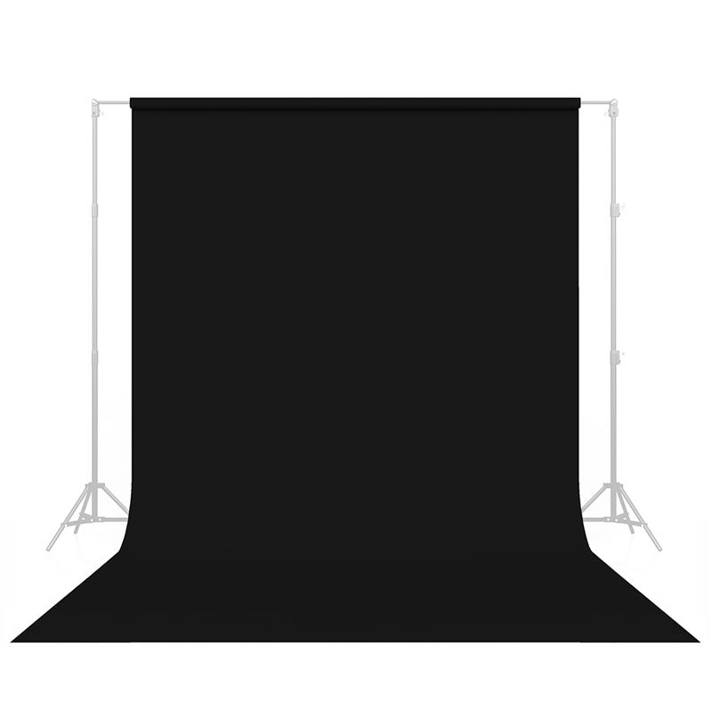 Gdx Seyyar Kağıt Sonsuz Stüdyo Fon Perde (Black/Siyah) 2.70x11 Metre