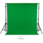 Gdx Seyyar Yeşil Fon Perde (Katlanabilir Kumaş) 3x3 Metre