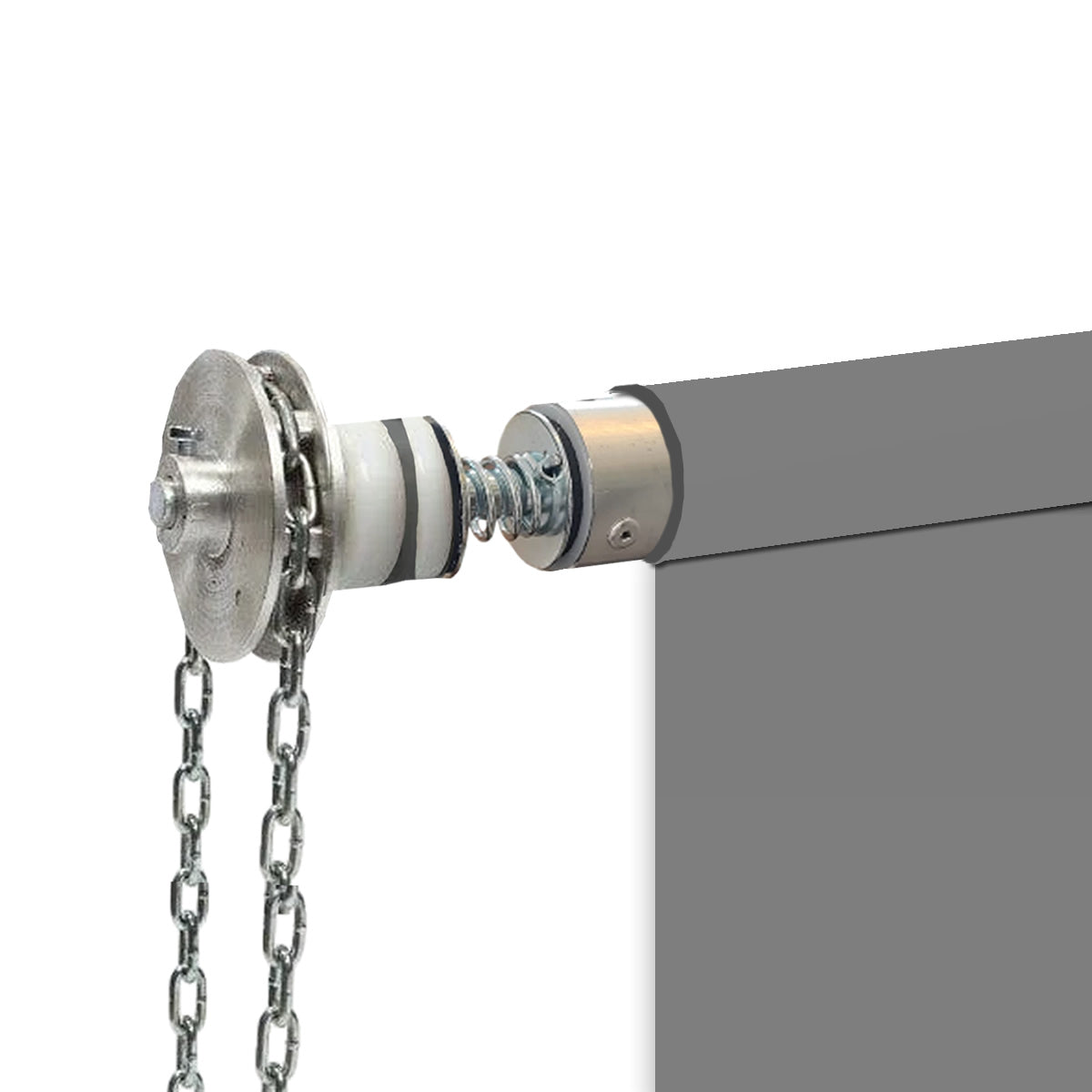 Gdx Sonsuz Gri Fon Perde (Kumaş) 2.70x5.80 Metre, Boru, Makara, Zincir