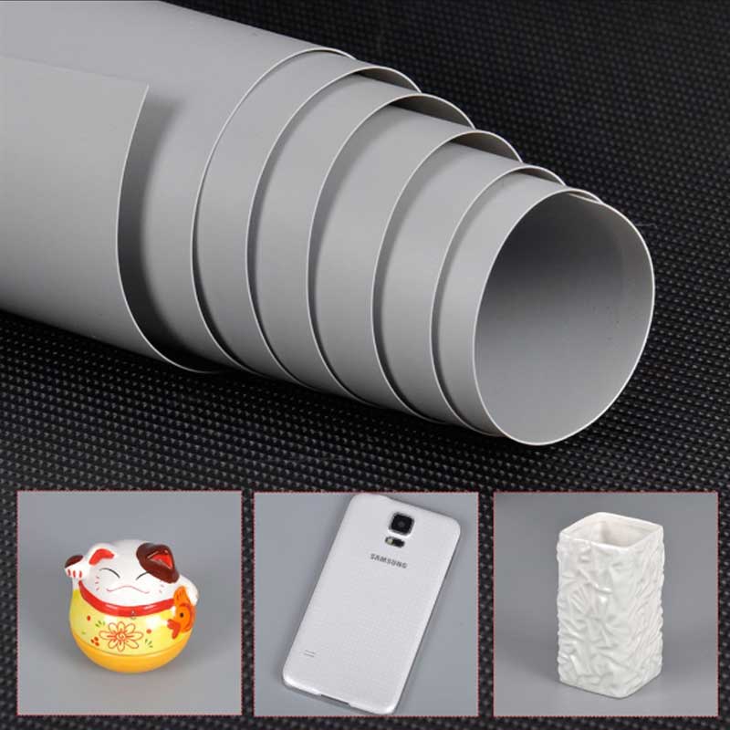 Gdx Stüdyo Fon Perde, PVC Arka Plan, Silinebilir, Kırışmaz (Grey/Gri) 120x200 Cm