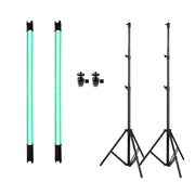 GDX TB-60 RGB 60 cm Tekli Tüp Işık Seti 260 cm Ayaklı YouTube ve Video Çekim Işığı