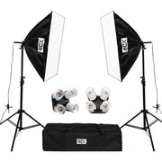 Gdx TLB-4 Pro Light 50x70 cm Video ve Fotoğraf Çekim 2'li  SoftBox Seti - 4 Duylu Softbox - Lambasız