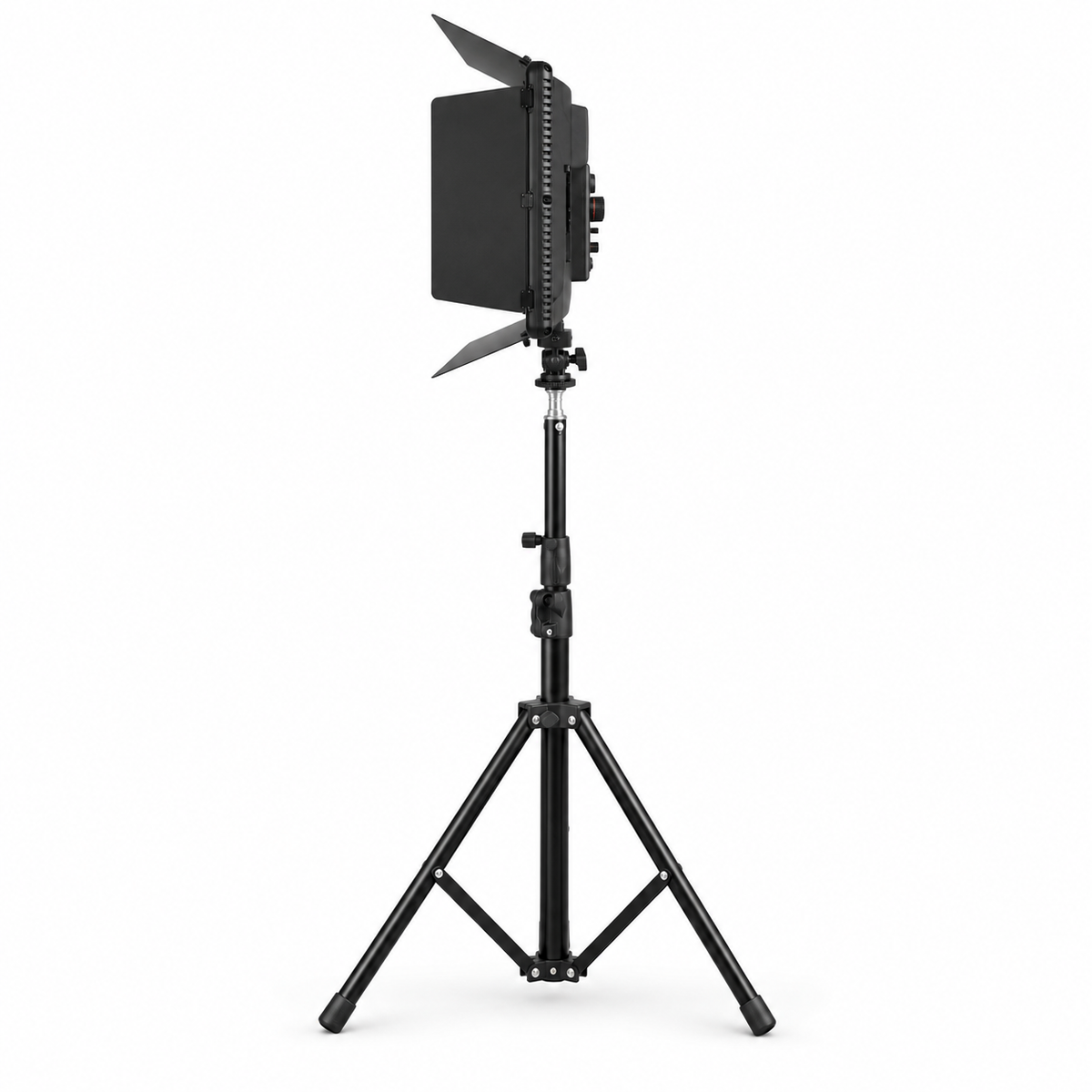 GDX PL700C II 35W 4 Kanat Tekli Barndoorlu Bi-Color LED Video Paneli (2700K-6500K, 720 LED, 8 FX Efekt, AC/DC Cift Guclu)