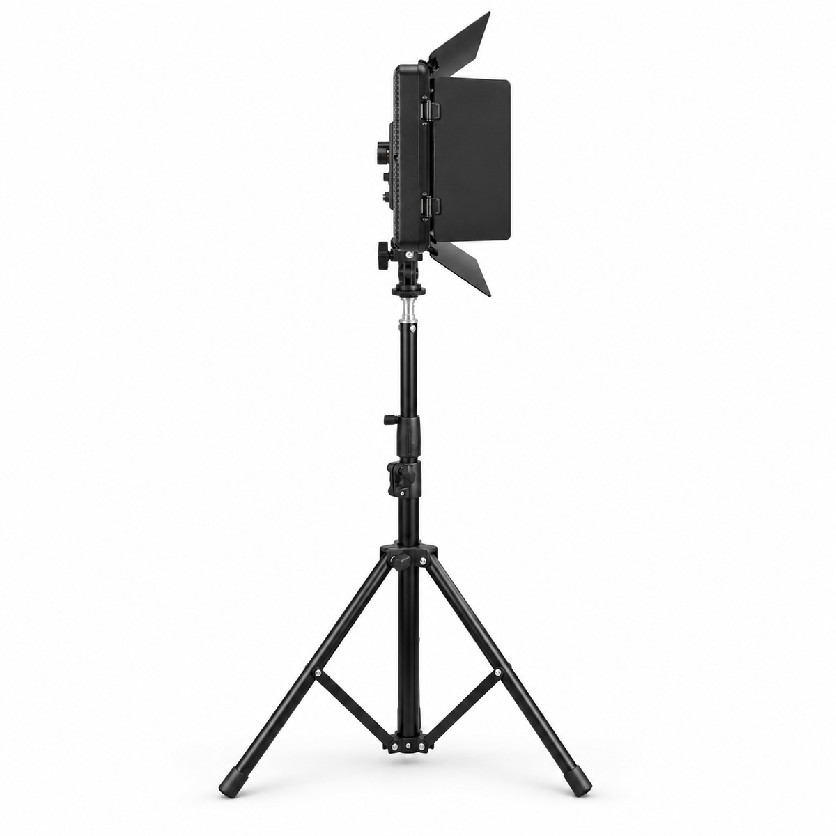 GDX PL700C II 35W 4 Kanat Tekli Barndoorlu Bi-Color LED Video Paneli (2700K-6500K, 720 LED, 8 FX Efekt, AC/DC Cift Guclu)